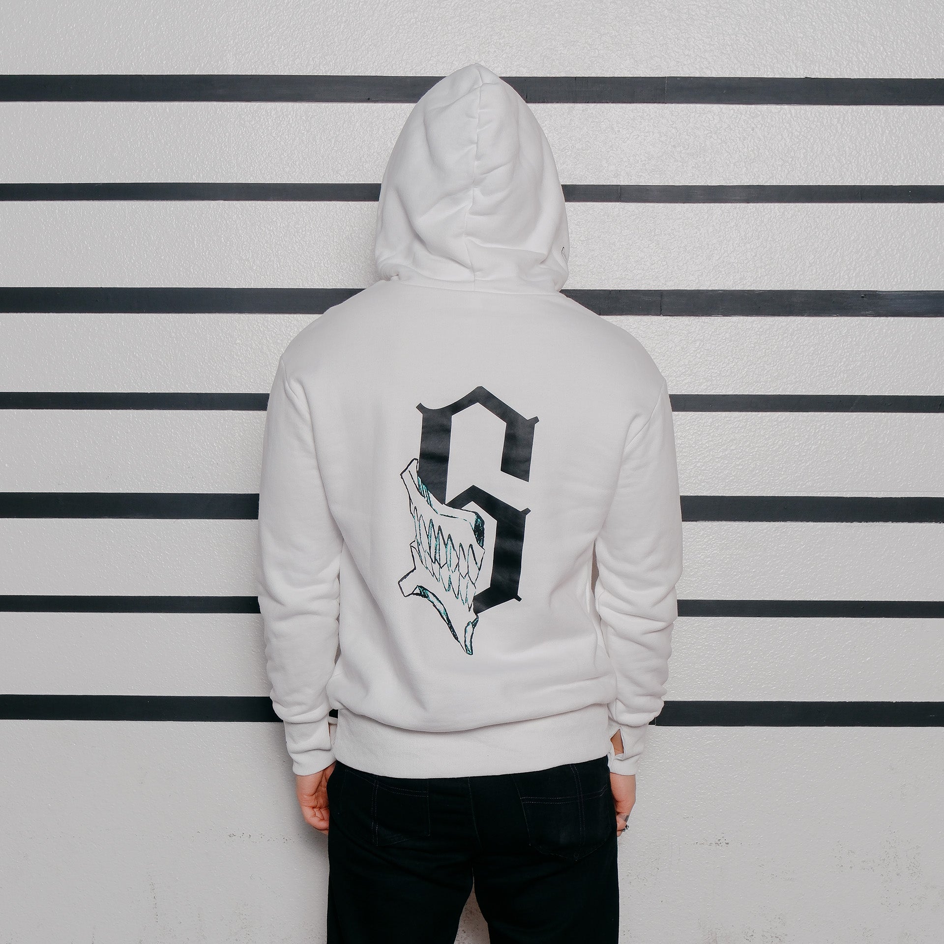 VILLAIN HOODIE - WHITE