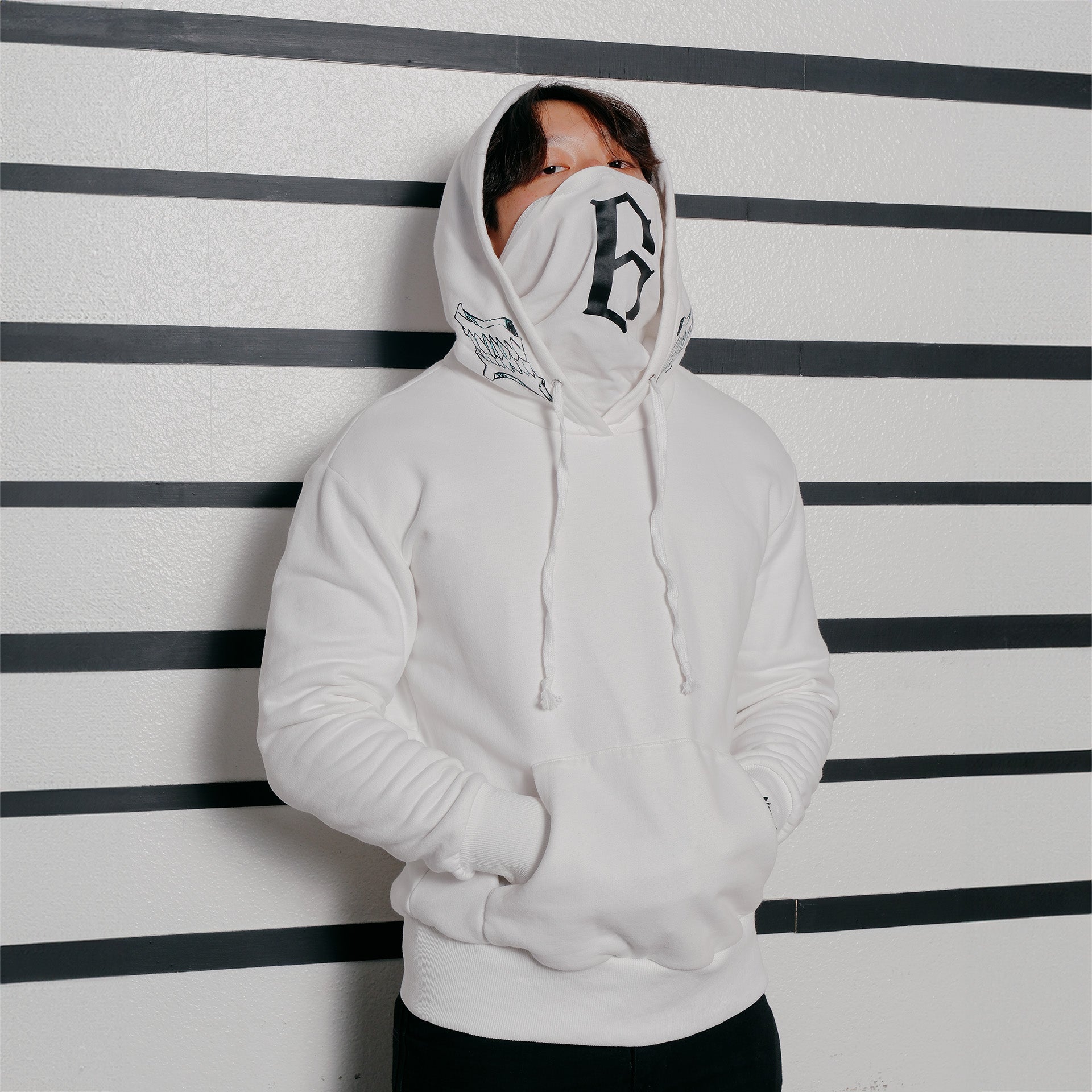 VILLAIN HOODIE - WHITE