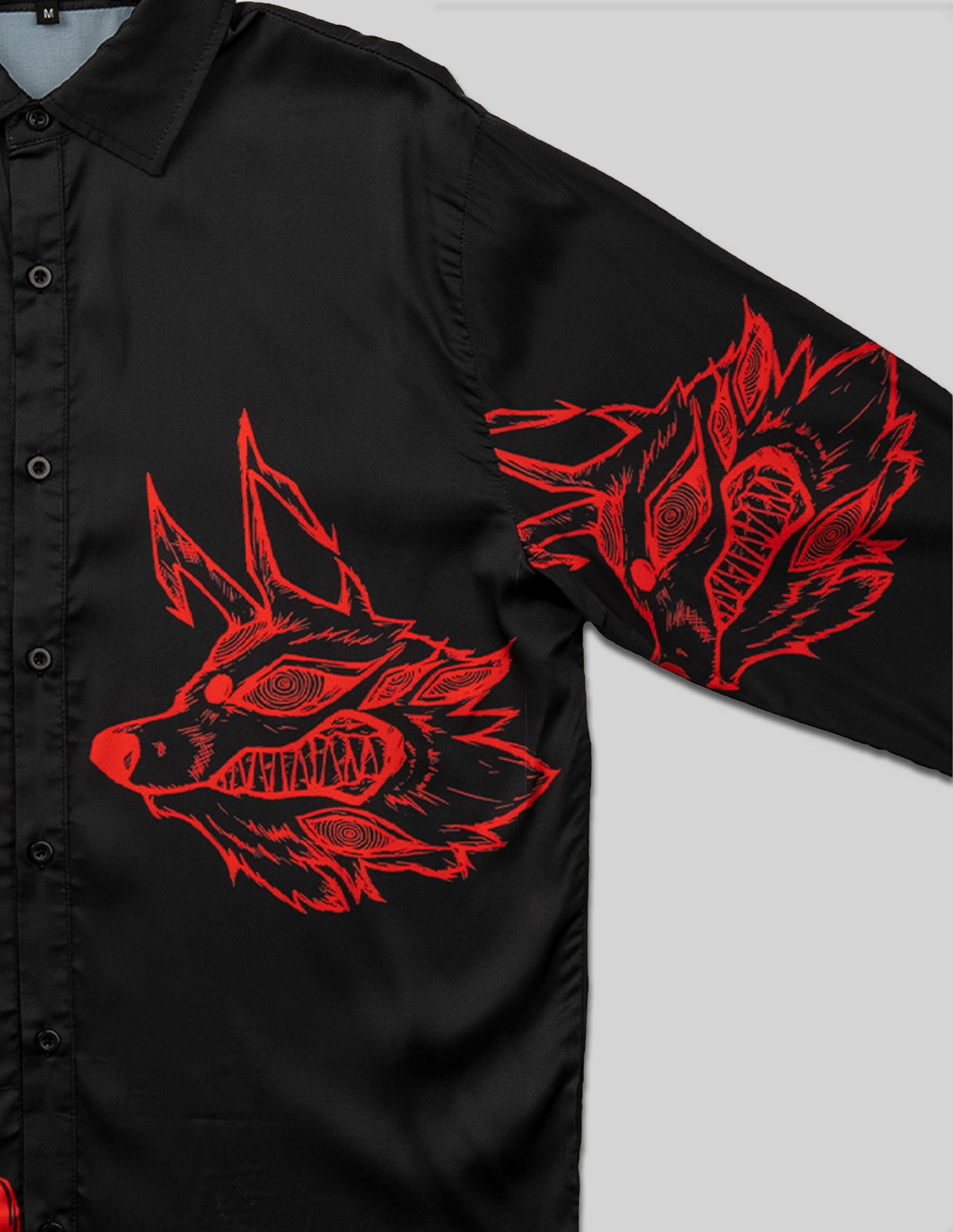 "FOX DEMON" BUTTON DOWN